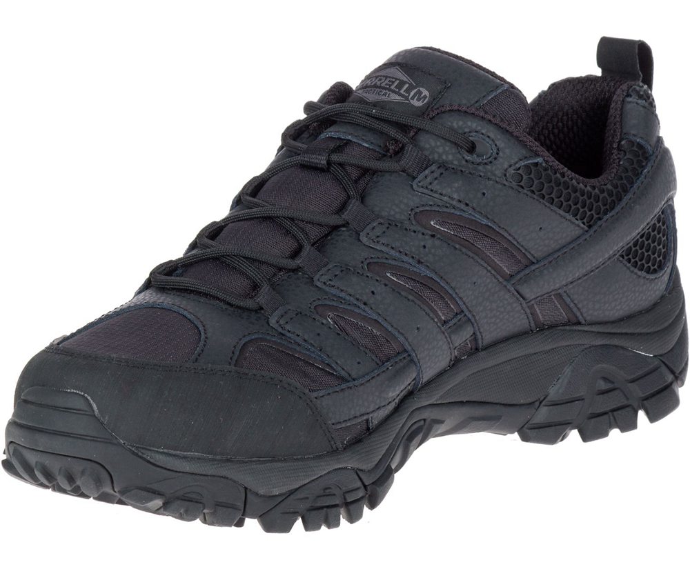 Buty Sportowe Merrell Męskie Czarne - Moab 2 Tactical - 503846-MDX